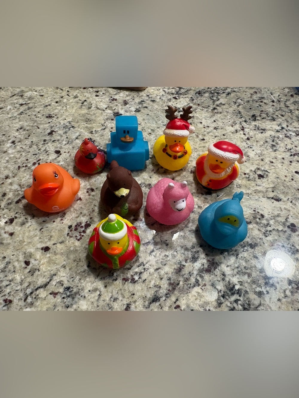 Rubber duck bundle of 9 Good stored condition Unbranded